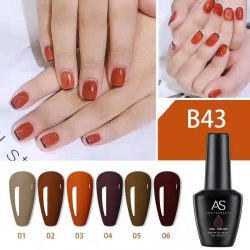 AS UV/LED Gel Polish B43 Range 15ml