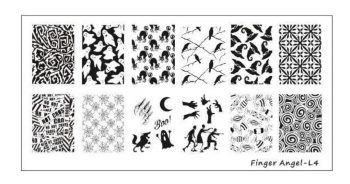 Nail Stamping Metal Plate  (Halloween) - Image 5