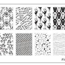 Nail Stamping Metal Plate  (Halloween)