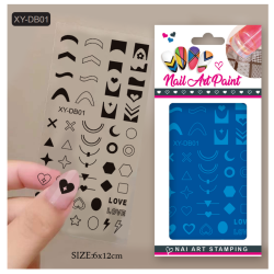 Nail Plate Stamp   XY-DB