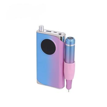 Portable Rechargeable Cordless Nail Drill Machine UV401 40000rpm Colourful