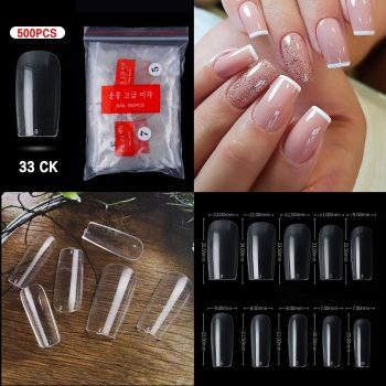 Nail Tips (500pcs/Packet)  Number 33