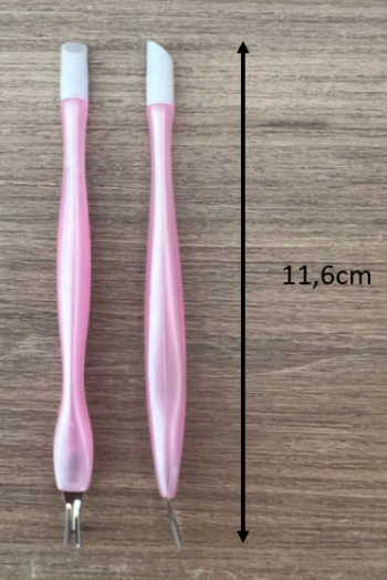 Cuticle fork and pusher