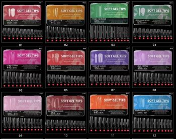 Soft Gel Tips 1-12