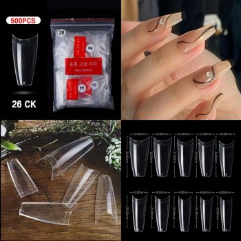 Nail Tips ( 500pcs/Packet ) Number 26